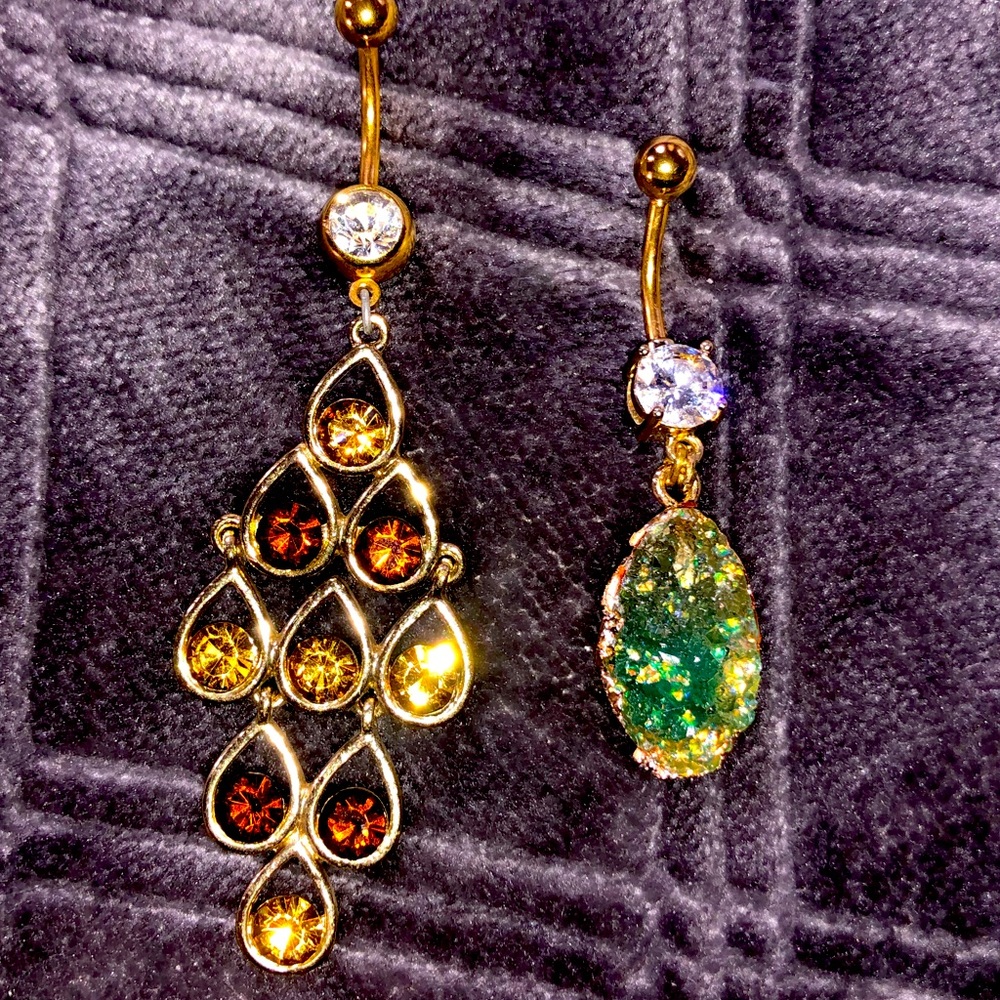 Belly Rings Dangle